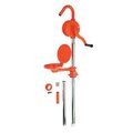 Wesco Iron Rotary Hand Drum Pump with Drip Pan DRM1310